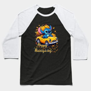 Giving Thanks Thanksgiving Stitch Thanksgiving 2023 Baseball T-Shirt